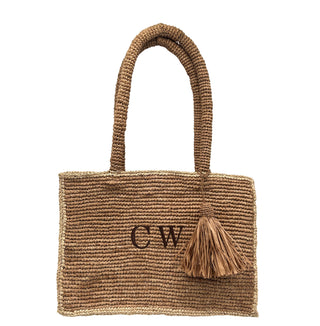 Rye Raffia Bag