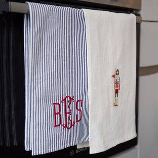 Preppy Stripe Tea Towel
