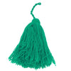 Emerald Green Handmade Yarn Tassel made in Morocco- Initially London