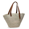 Maltby Market Basket made from finely woven palm leaves in Morocco - Initially London
