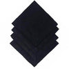 100% Linen Black Napkin (Set of 4) without a monogram 