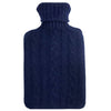 Navy Cashmere Hot Water Bottle without a monogram