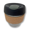 Small black and Grey Cork KeepCup - Initially London