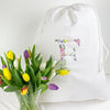 100% cotton canvas Laundry Sack with a large single letter monogram - Initially London