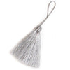 Silver Metallic Tassel handmade in Morocco - Initially London