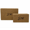 Cork Yoga Block monogrammed by Initially London -