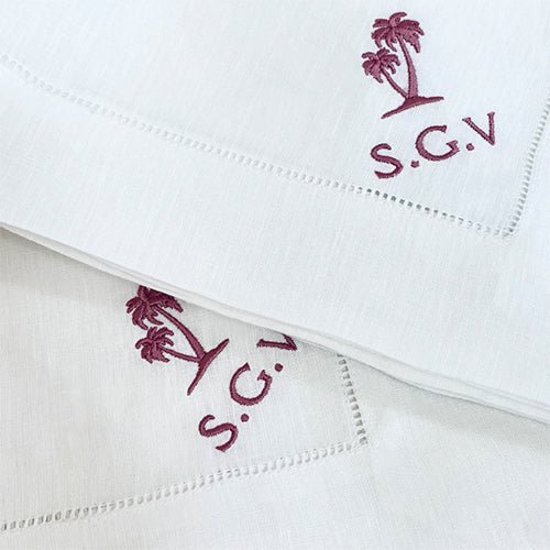 Embroidery Service - Bring your own stuff in to be embroidered (monograms, motif) by Initially London -