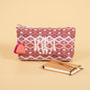 Holly Woodman Ikat Wash Bag monogrammed by Initially London -