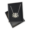 Intertwined Monogram Necklace monogrammed by Initially London -