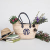 Kingston Market Basket monogrammed by Initially London -