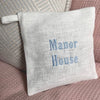 100% linen Lavender Potpourri Sachet with a house name monogram in the centre.