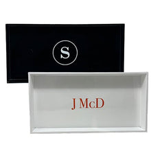 Medium Lacquer Tray monogrammed by Initially London -