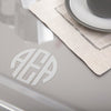 Perspex Trays monogrammed by Initially London -