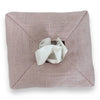 Top of Pale Pink Tissue Box Cover with a box of tissues 