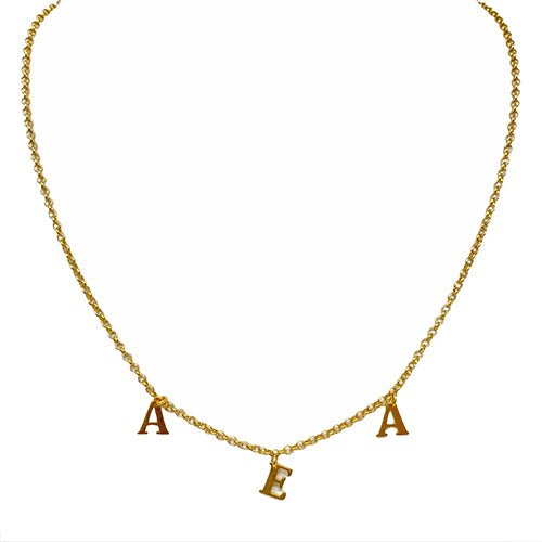 The Initial Necklace monogrammed by Initially London -