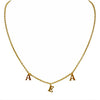 The Initial Necklace monogrammed by Initially London -