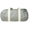 Grey Organic Cotton Duffle Bag made from 100% heavyweight organic cotton - Initially London