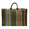 Greens Pavilion Tote Bag made from Cotton canvas with a portable pocket and handy side pockets - Initially London