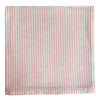 Pink Preppy Stripe Napkin made from 50% linen and 50% Cotton