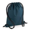 Petrol Blue Recycled Tedworth Sack made from made from 100% recycled HD polyester - Initially London