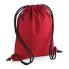 Red Recycled Tedworth Sack made from made from 100% recycled HD polyester - Initially London