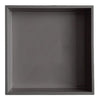 Grey Small Lacquer Tray made in Vietnam from wood with layers of shiny lacquer finish - Initially London 