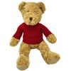 Red Initially London Teddy Bear, which is made from 78% acrylic and 22% polyester, while the Jumper is 100% acrylic - Initially London 