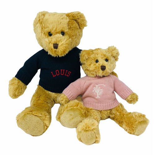 Teddy Bear, Bags & Accessories, monogrammed by Initially London