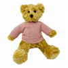 Pale Pink Initially London Teddy Bear, which is made from 78% acrylic and 22% polyester, while the Jumper is 100% acrylic - Initially London 