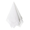 White Hemstitch Napkin made from 100% Pure Linen with a traditional hemstitch border around the edge - Initially London