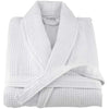 White Windsor Waffle Robe made from 100% Cotton - Initially London