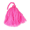 Candy Floss Pink Neon Pink Handmade Yarn Tassel made in Morocco- Initially London